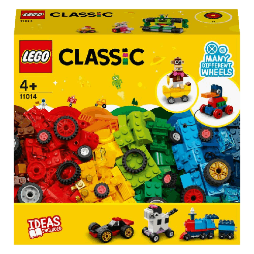 Կոնստրուկտոր Lego Classic Խորանարդիկներ և անիվներ